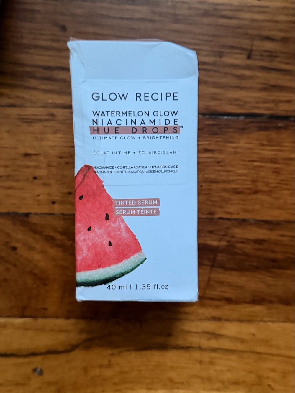 GLOW RECIPE
WATERMELON GLOW
NIACINAMIDE
HUE DROPS